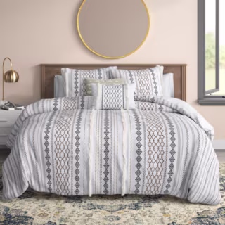 Mistana Ferranti 5 Piece Printed Comforter Set