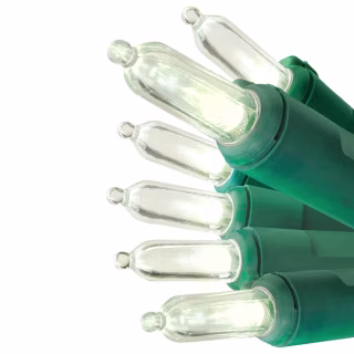 GE StayBright 100-Count LED Plug-In Christmas String Lights