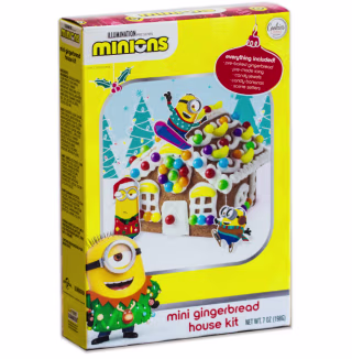 Minions Mini Gingerbread House Kit