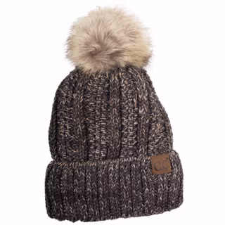 C.C. Cable Knit Beanie