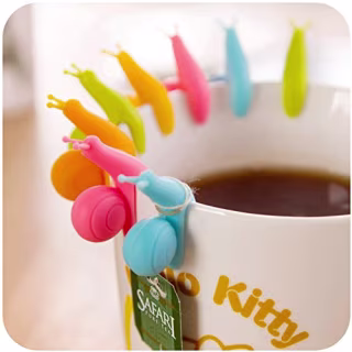 Snail Silicone Tea Bag Holder