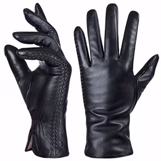 Genuine Sheepskin Leather Gloves