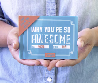 "Why You're So Awesome" FIll-In Book