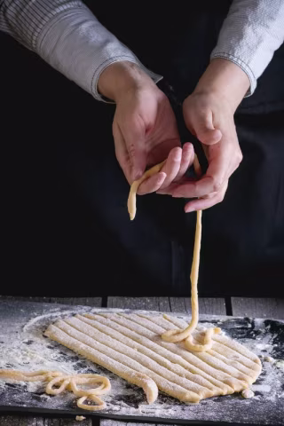 Fresh pasta cooking class