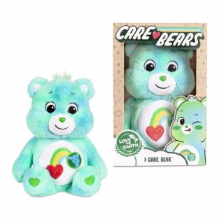 NEW 2022 Care Bears 14" Plush - I Care Bear - Soft Recycled Material!