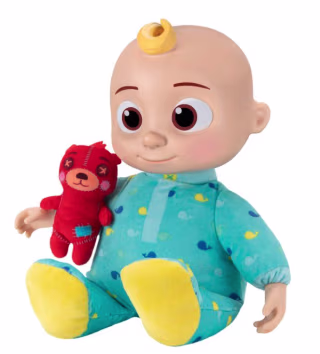 CoComelon Official Plush Bedtime JJ Doll
