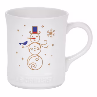 Le Cresuset Noel Snowman Mug