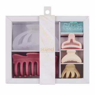 Scunci Hair Claw Clips