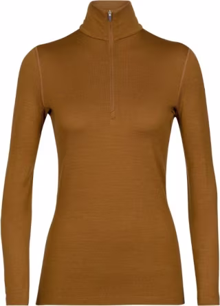 Icebreaker 260 Tech Long-Sleeve Half-Zip Base Layer Top - Women's