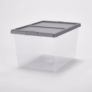 Large Latching Clear Storage Box - Brightroom(TM)