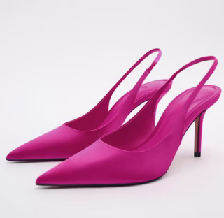 Slingbacked Heeled Shoes