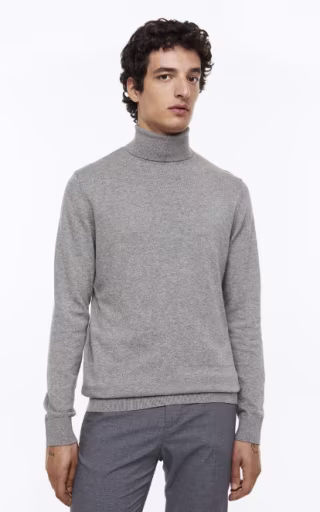 Slim Fit Turtleneck Sweater
