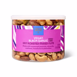 Vegan Black Garlic Dry Roasted Mixed Nuts Tabitha Brown For Target