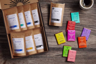 Bean Box Coffeegram Collection gift box