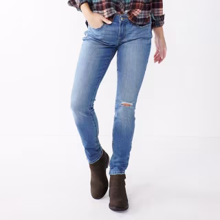 Women's Sonoma Goods For Life(R) Supersoft Stretch Midrise Skinny Jeans