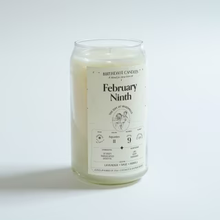 Birthdate Candle