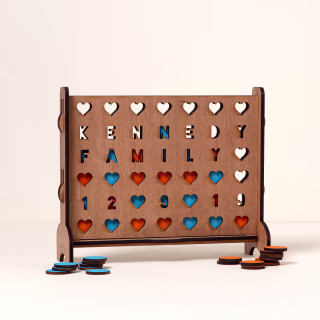Personalized Four-Across Game