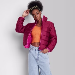 Women's Puffer Jacket Wild Fable