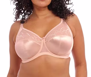 Elomi Women's Plus-Size Cate Underwire Full Cup Banded Bra,Latte,38DD UK/38DD US