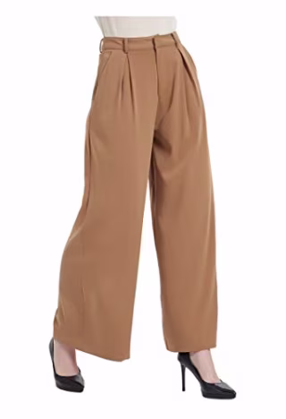 Tronjori High Waist Casual Wide Leg Pants