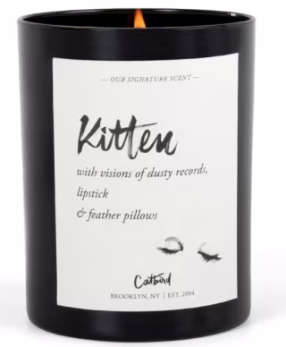 Kitten Candle