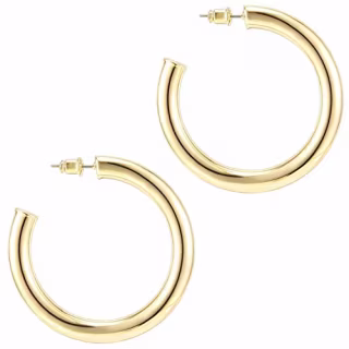 Pavoi 14-Karat Chunky Hoops