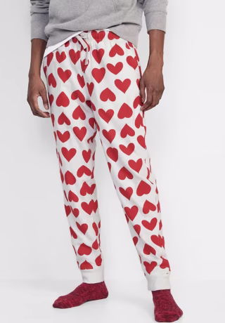 Matching Printed Jogger Pajama Pants for Men