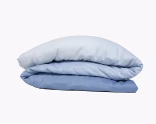 Gravity Blanket Ombre Weighted Blanket for Adults, 15lbs Blue 48"x72", Original Weighted Blanket for Sleep, Cozy Blanket with Washable Microfiber Duvet Cover & Zipper Fastening