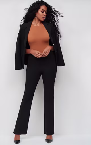 Mid-Rise Barely Bootcut Pant