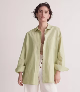 The Signature Poplin Oversized Shirt