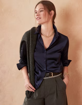 Satin Classic Shirt