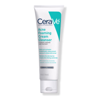 CeraVe Acne Foaming Cream Cleanser