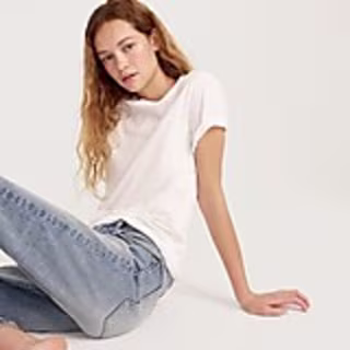 Vintage cotton crewneck T-shirt