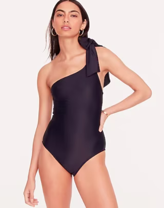 One-Shoulder One-Piece Swimsuit
