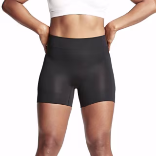 Yummie Women's Bria Comfortably Curved Shaping Short, Black, M/L