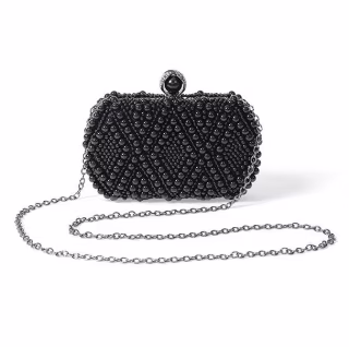 Beaded Clutch And Crossbody