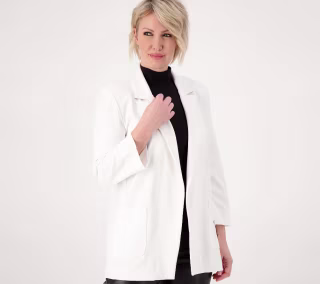 Open Front Girlfriend Blazer