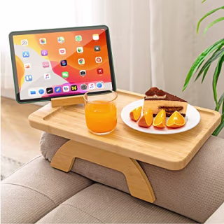 Sinwant Clip-On Sofa Tray Table
