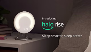 Introducing Amazon Halo Rise - Bedside Sleep Tracker with Wake-up Light and Smart Alarm