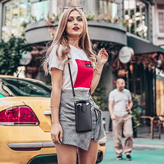 Peacocktion Crossbody Bag