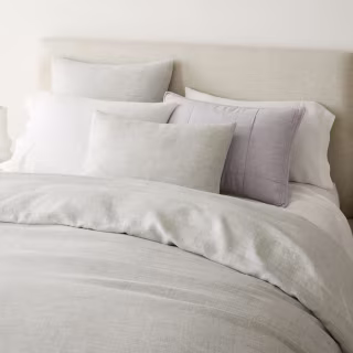 European Flax Linen Duvet Cover & Shams
