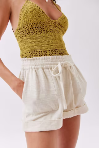 UO Mya Linen Short