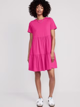 Old Navy EveryWear T-Shirt Swing Dress