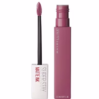 Maybelline New York Super Stay Matte Ink Liquid Lipstick, Long Lasting High Impact Color, Up to 16H Wear, Lover, Mauve Neutral, 0.17 fl.oz
