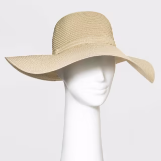 Women's Packable Paper Straw Floppy Hat - Shade & Shore(TM)
