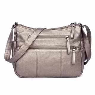 Volganik Soft Leather Crossbody Bag
