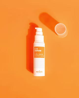 Stratia C+C Serum | 15% Vitamin C with 10% L-ascorbic Acid Serum | Non-Irritating, Water-Free Formula | Anti-Aging Benefits | 1 Fl Oz