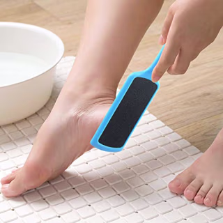Fu Store 6 Pcs Pedicure Foot Files Callus Remover with Double Sided Feet Rasp for Dead Skin Professional Scrubber for Feet
