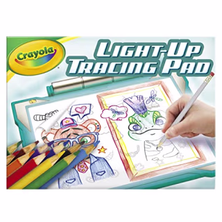 Crayola Light Up Tracing Pad - Teal, Kids Light Board For Tracing &amp; Sketching, Easter Toys for Kids, Easter Gifts, 6+ [Amazon Exclusive]