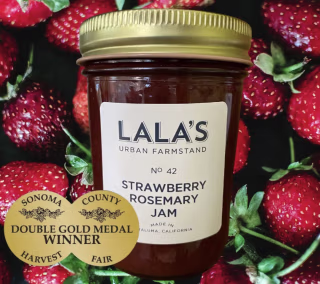 Strawberry Rosemary Jam